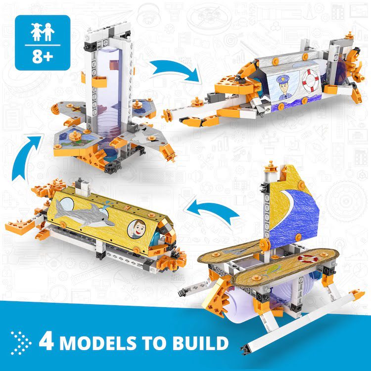 Engino: STEM Science Kit – Explore Buoyancy & Floating - Image 2