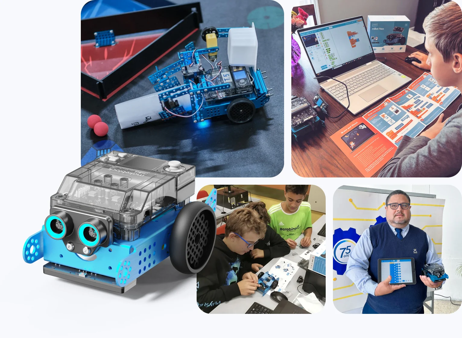 mBot2 robot ready to build and code