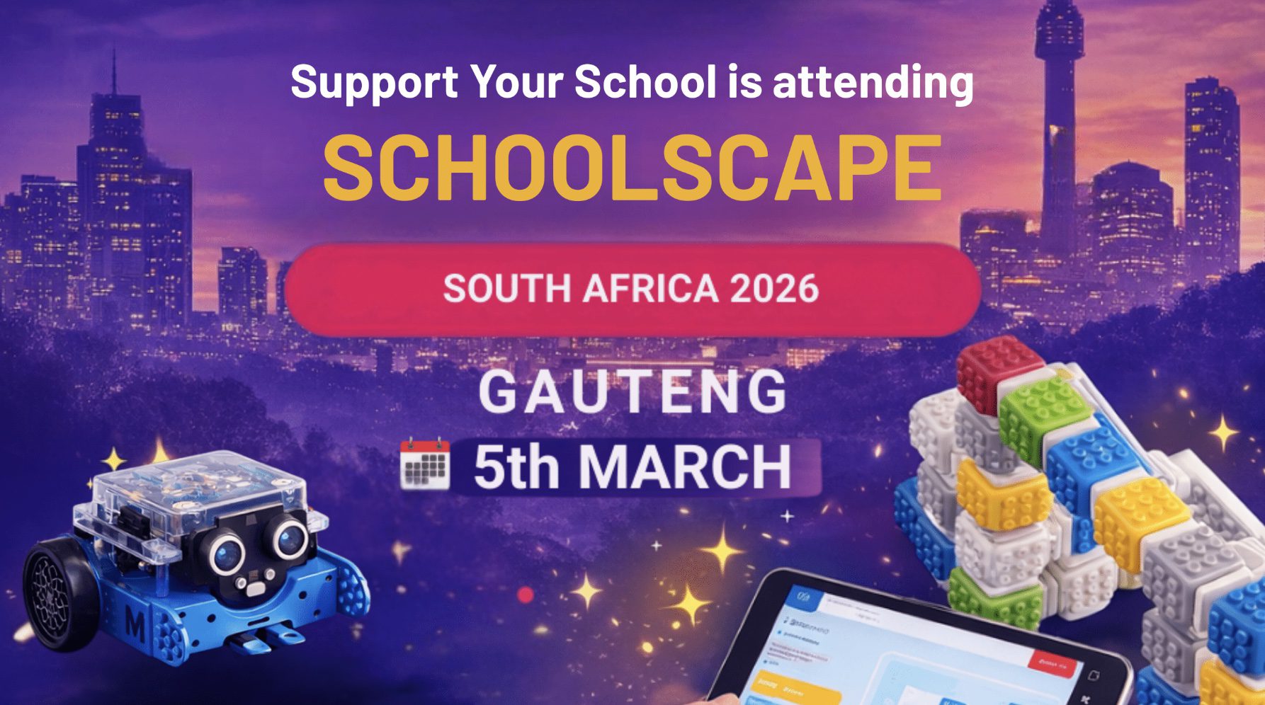 Support Your School exhibiting at Schoolscape JHB 2026